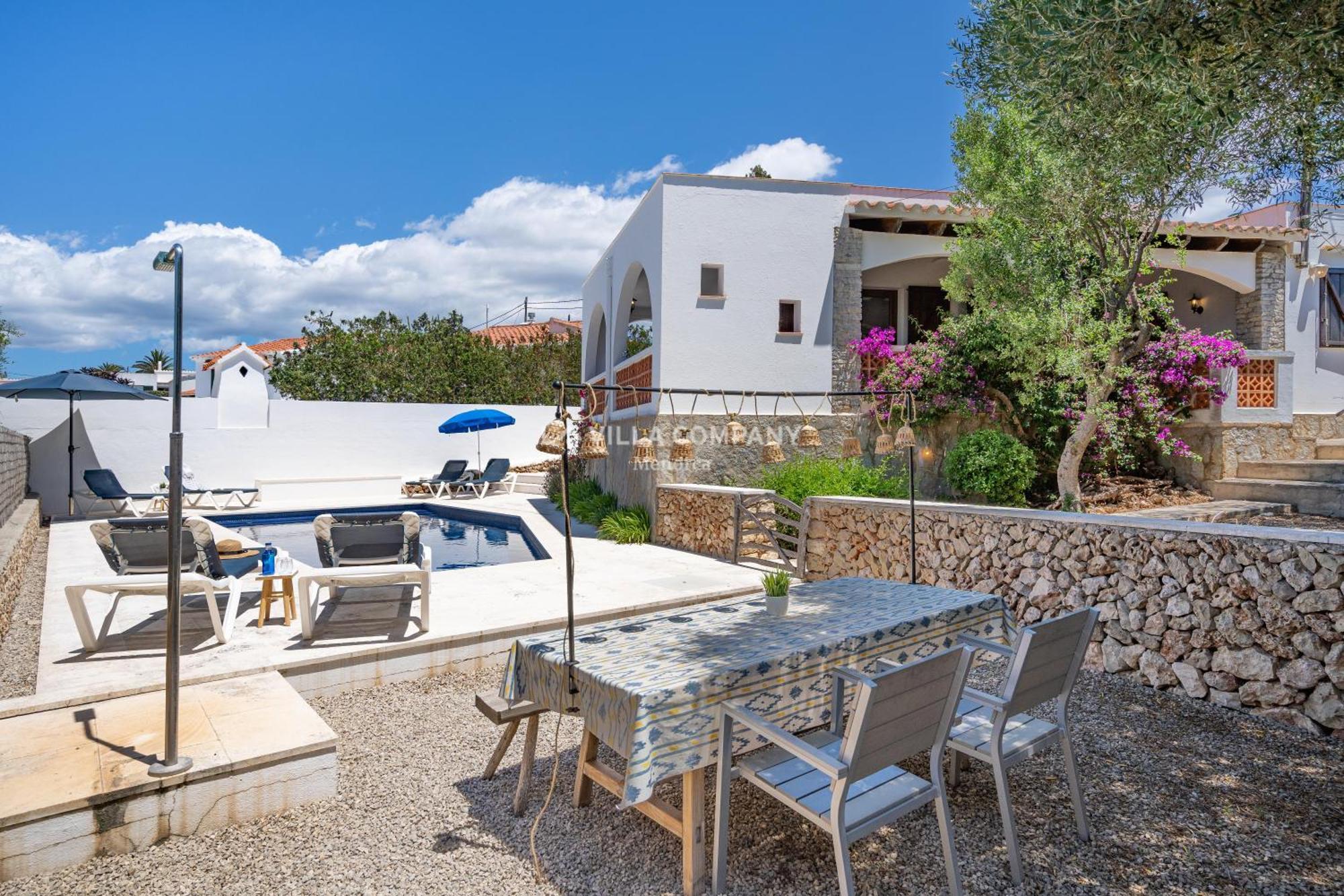 Villa Caterina Cala En Porter  المظهر الخارجي الصورة